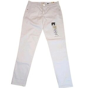 NWT Rewind White Jeans Sz 27 Mid Rise Stretch Skinny Casual Summer Pants